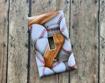Baseball Light Switch Cover Outlet Cover