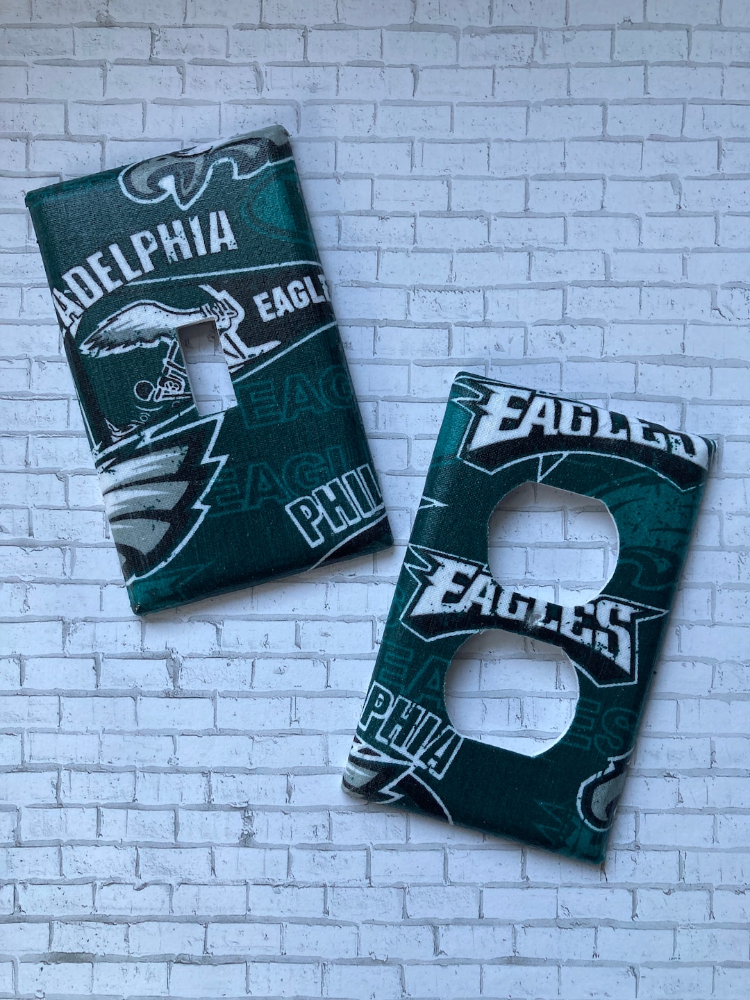 Philadelphia Eagles Light Switch Outlet Cover Wall Decor Room Decor ...
