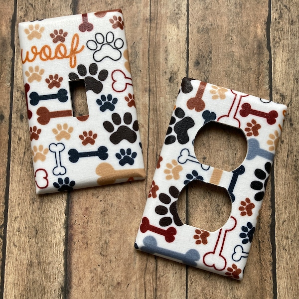Dog Switch Plate Covers - Etsy