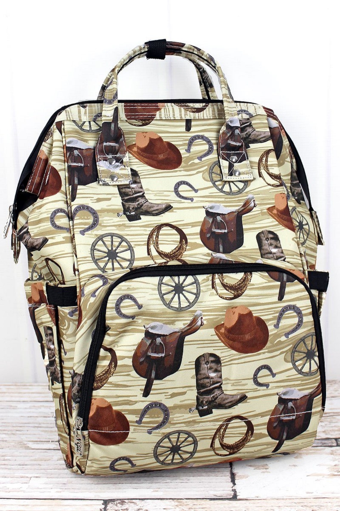Wild West Cowboy Baby Diaper bag Backpack Etsy