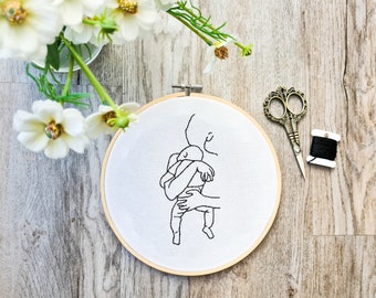 CUDDLE // PDF Embroidery Pattern