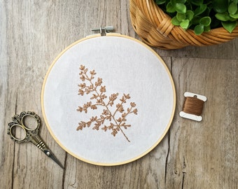 FERN // PDF Embroidery Pattern