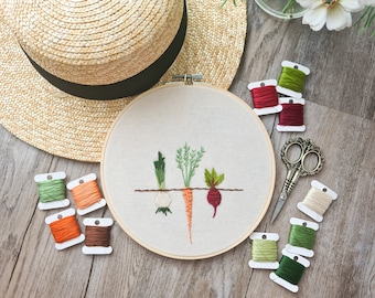 VEGGIES // PDF Embroidery Pattern