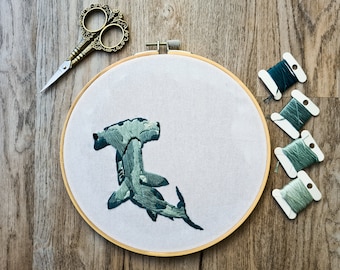 SHARK // PDF Embroidery Pattern