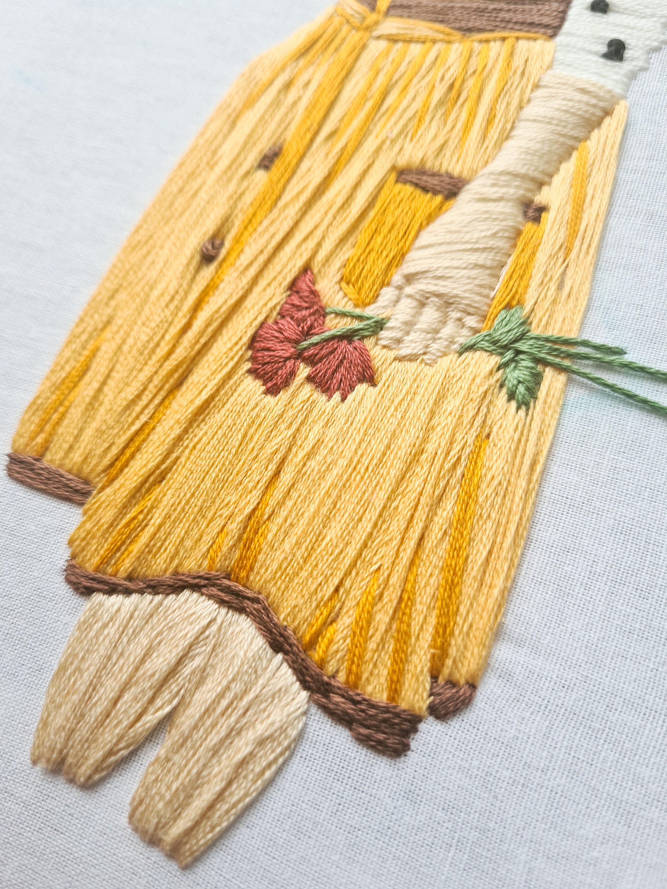 Lady with flowers  pdf jessecmault pattern  etsy