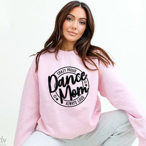 Maman danse, maman danse SVG, fière, bruyante, chemise maman SVG, fête des mères, cadeau pour maman, SVG, png, fichiers numériques, Cricut, sublimation, fichier de coupe