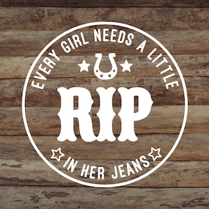 Elk meisje heeft een beetje rip in haar jeans nodig SVG, Ranch SVG, Ranch, land, offerte, PNG, SVG, digitale bestanden, Cricut, sublimatie, gesneden bestand