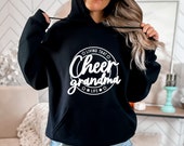 Cheer Grandma SVG, Living That Cheer Grandma Life, Cheer, Grandma Shirt, Gift for Grandma Svg, Png, Svg, Digital Files, Cricut, Sublimation