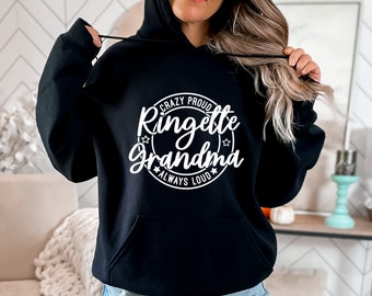 Ringette Grandma SVG, Ringette SVG, Loud Proud, Grandma Shirt Svg, Gift for Grandma Svg, Png, Svg, Digital Files, Cricut, Sublimation