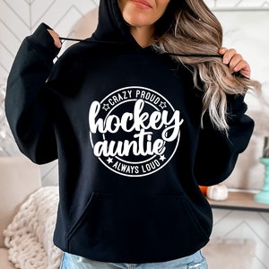 Hockey Tante SVG, Hockey Tante, Hockey SVG, Crazy Proud Always Loud, Tante Shirt, Tante Geschenk, Png, Svg, digitale Datei, Cricut, Sublimation