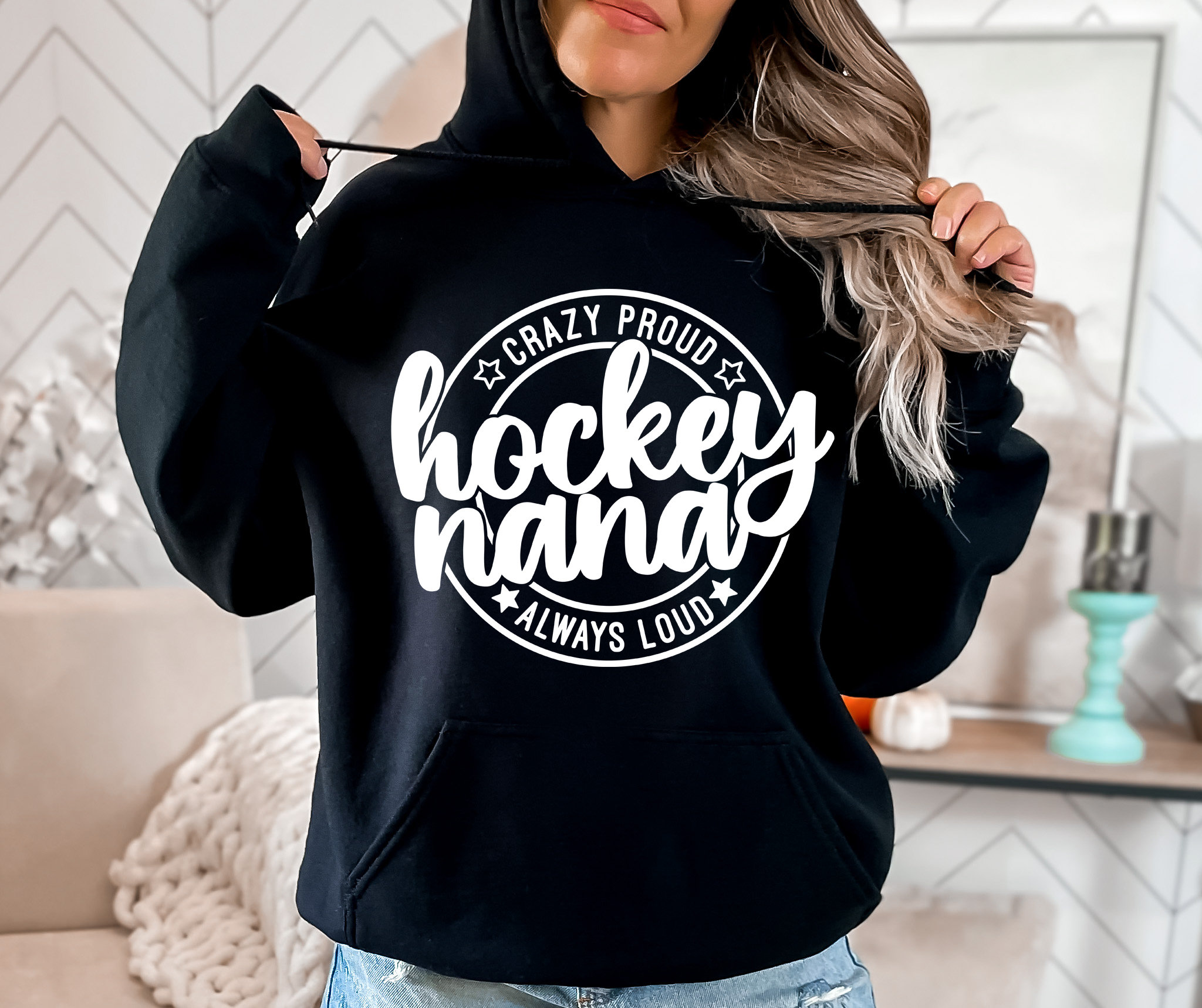 Hockey nana sweatshirt hotsell