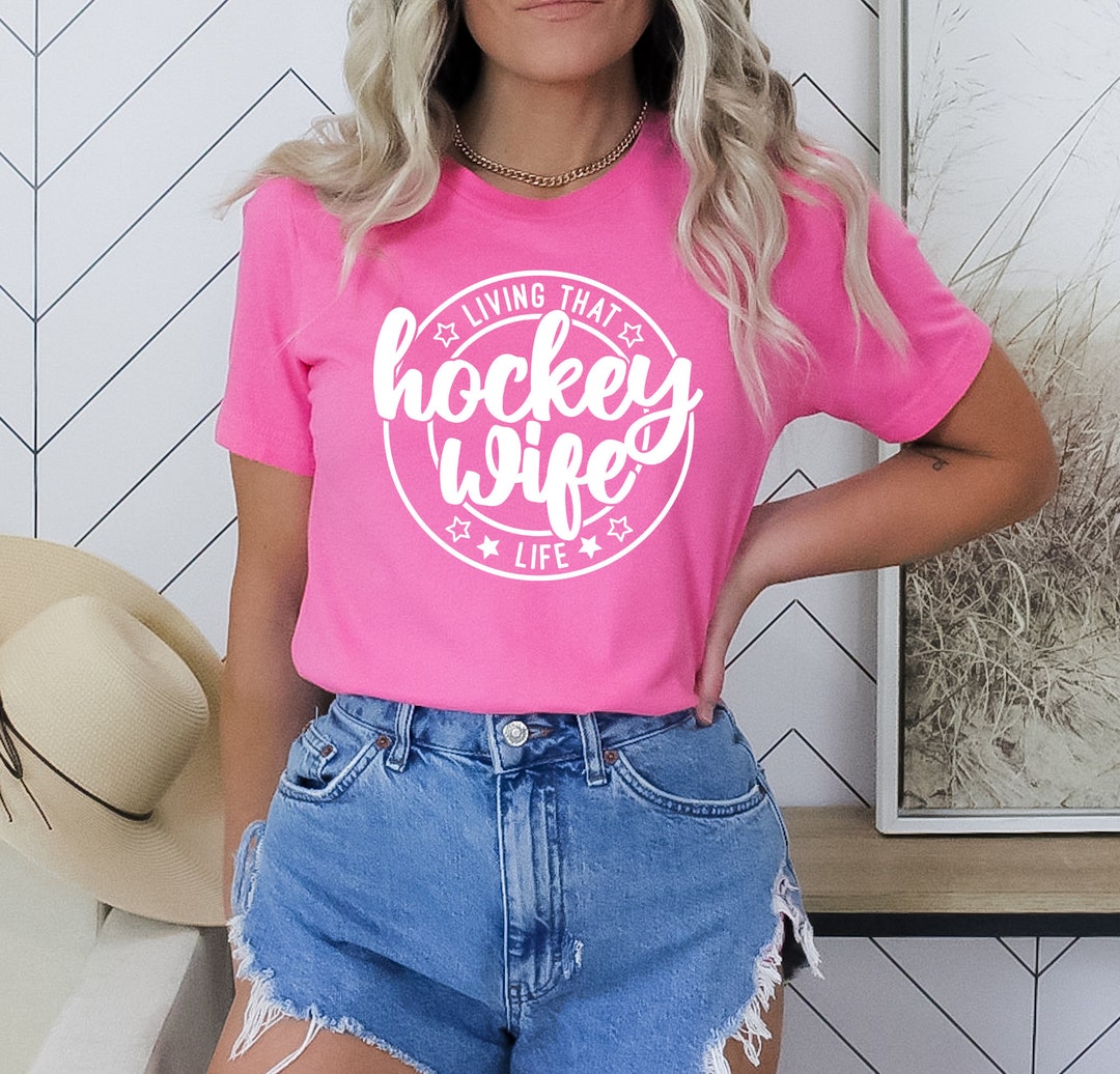Hockey Wife SVG, Living That Hockey Wife Life, Living That Wife Life