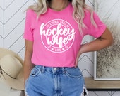 Hockey Wife SVG, Living That Hockey Wife Life, Living That Wife Life, Wife Shirt, Wife Gift, PNG, SVG, Digital Files, Cricut, Sublimation