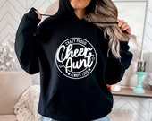 Cheer Aunt SVG, Cheer Auntie SVG, Cheer SVG, Crazy Proud Always Loud, Aunt Shirt, Gift for Aunt, Svg, Digital Files, Cricut, Sublimation