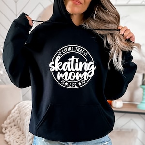 Kunstschaatsen moeder SVG, Skate moeder SVG, leven dat schaatsen moeder leven SVG, moeder shirt, moeder cadeau, PNG, SVG, digitale bestanden, Cricut, sublimatie