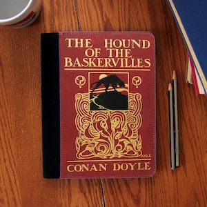 Hound of the Baskervilles Book Cover Faux Suede Notebook in 3 Sizes!