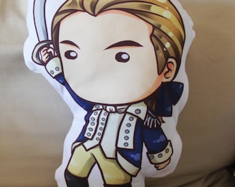 Benjamin Tallmadge TURN Chibi Figure Fanpillow 14" SUPER Cute!