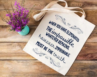 Eliminated The Impossible Canvas Reusable Tote