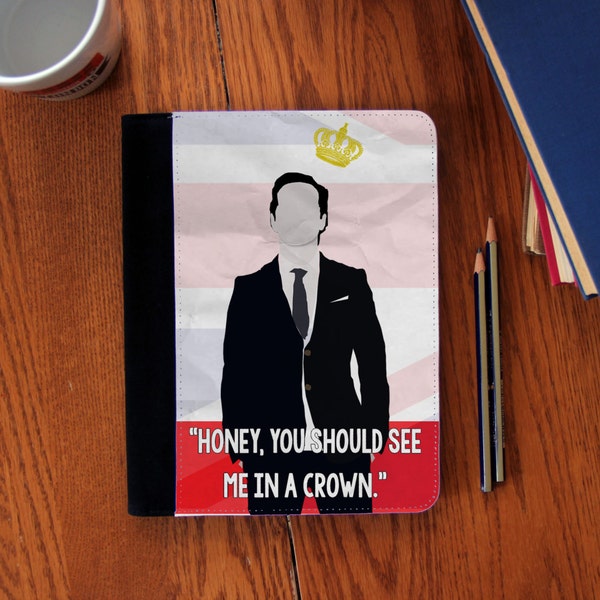 SHERLOCK  "See Me in a Crown"   Faux Suede Notebook in 3 Sizes!