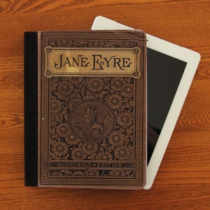 Jane Eyre Book Cover iPad Suede Protection Case