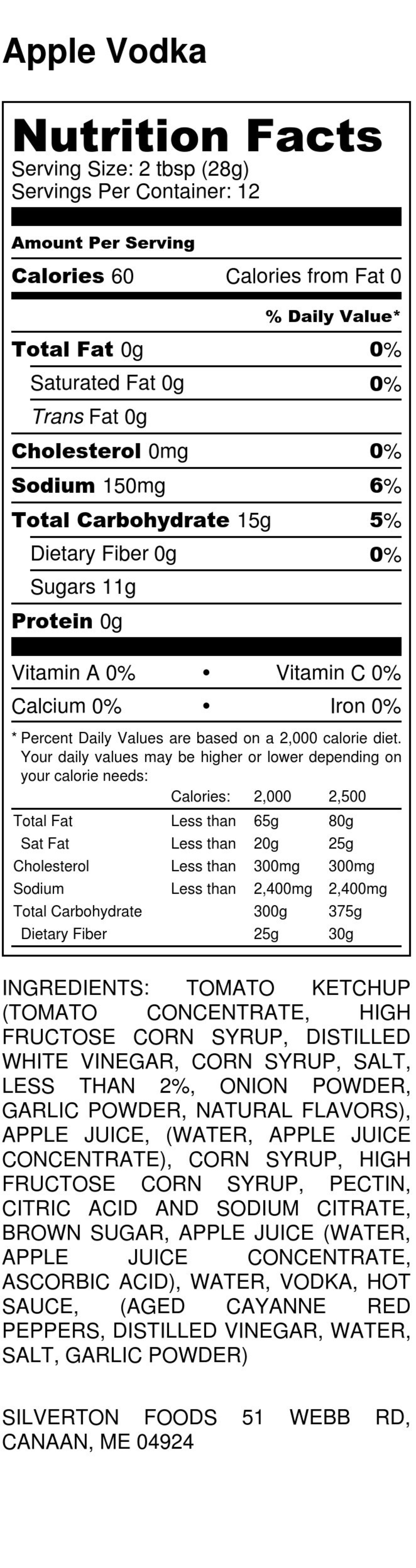 Red Apple Vodka Sauce Etsy