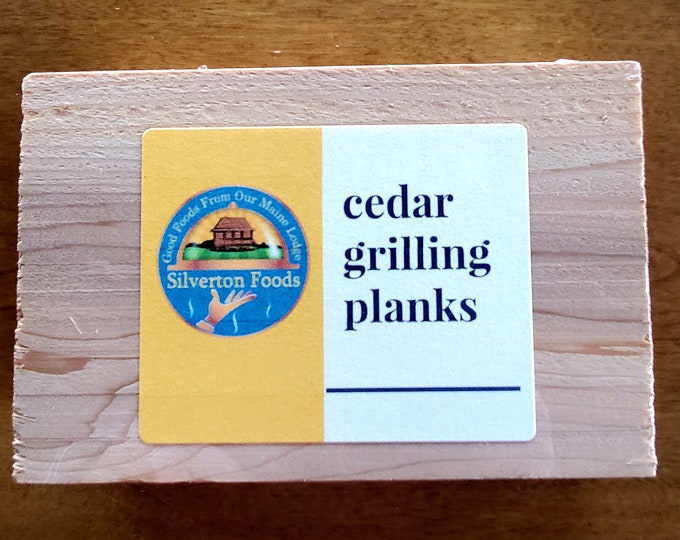 Cedar Grilling Planks from Maine