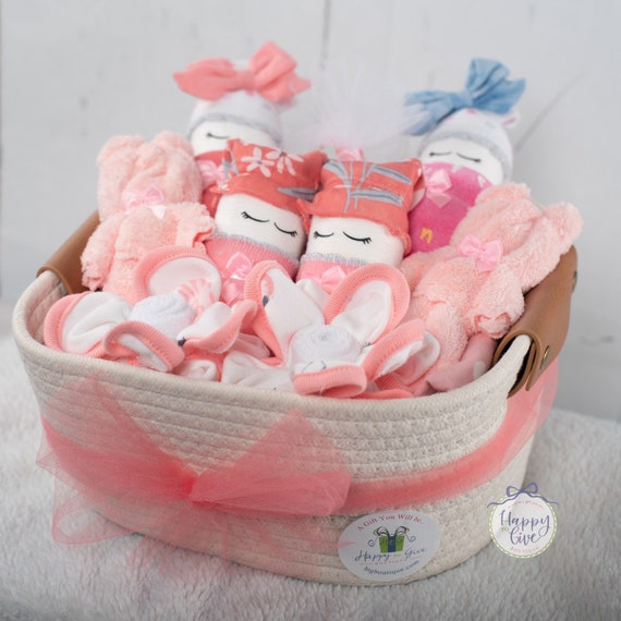 New Baby Girl Gift Basket | Unique Gift Set For A New Mom