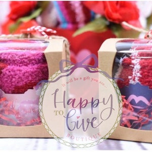 Teacher Valentines, Fuzzy Socks Cupcakes, Daycare Teacher Gifts, Coworker Valentine Day Gift Exchange Galentines Day For Her Teen Valentines
