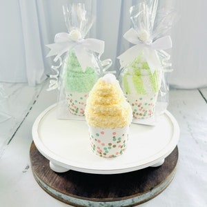 Gender Neutral Baby Shower Prizes, Baby Shower Games, Game Prize Gifts, Baby Shower Party Favors, Shower Planning Ideas Fuzzy Sock Cupcakes