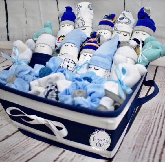 Puppy Pals Baby Boy Gift Basket