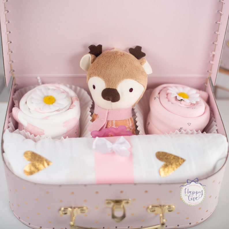 Baby Girl Gift Box Baby Gift Set Baby Shower Gift Gifts Etsy