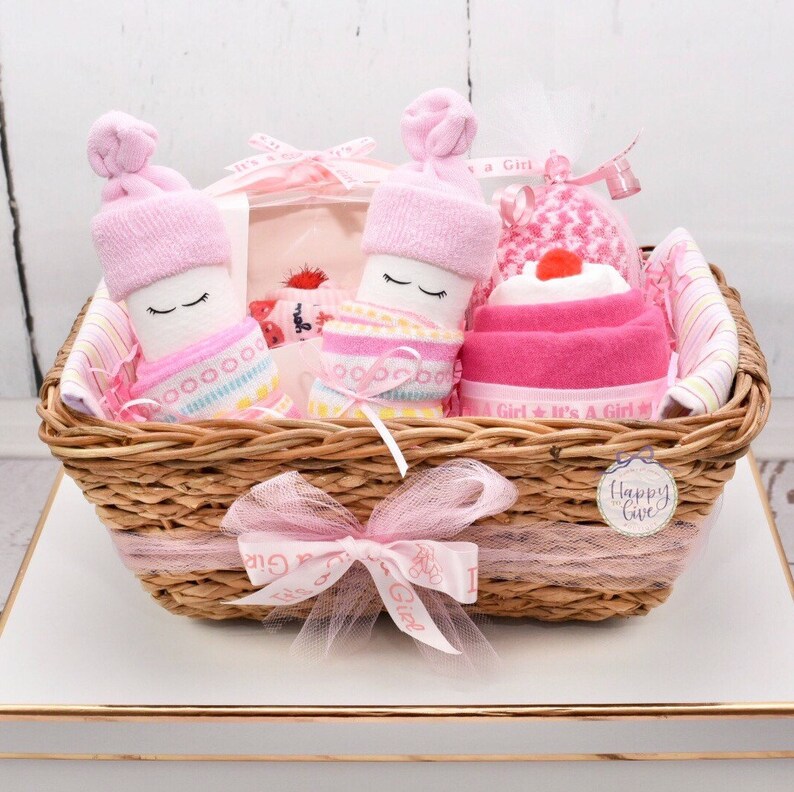 Gender Neutral Shower Gifts New Baby Gift Basket Expectant Etsy
