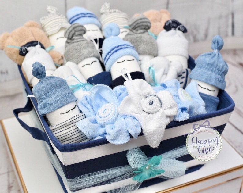 New Baby Boy Gift Basket Baby Boy Gift Set Large Corporate Etsy