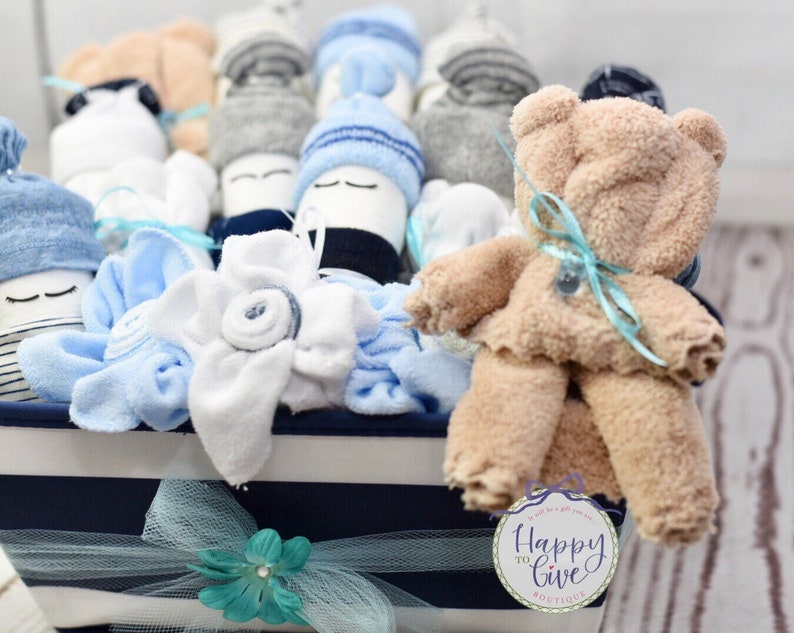 New Baby Boy Gift Basket Baby Boy Gift Set Large Corporate Etsy
