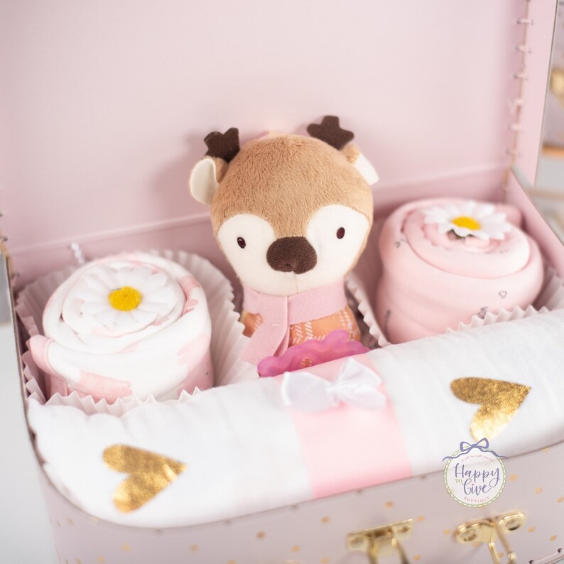 Baby Girl Gift Box Baby Gift Set Baby Shower Gift Gifts Etsy