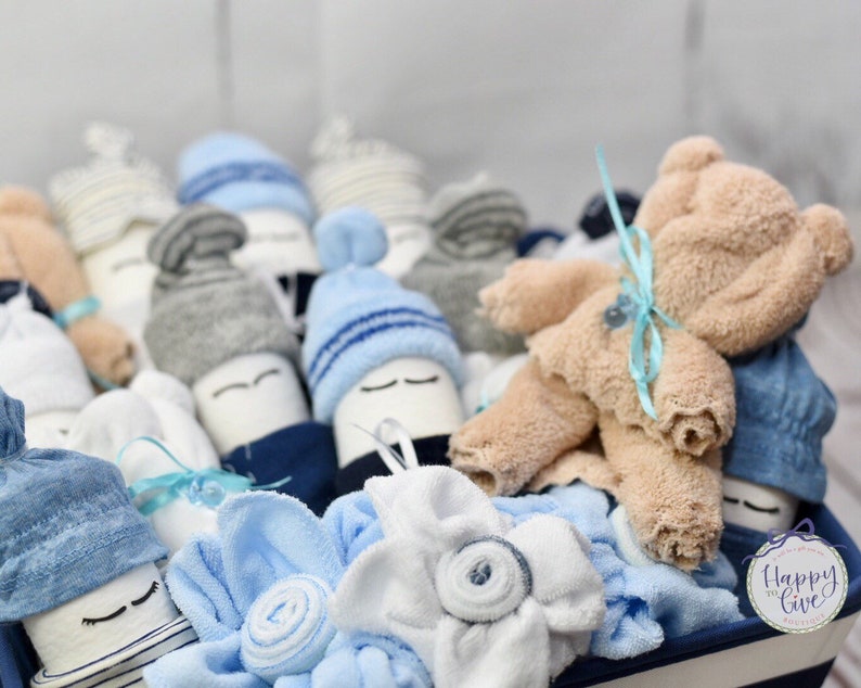 New Baby Boy Gift Basket Baby Boy Gift Set Large Corporate Etsy