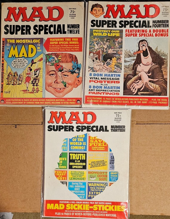 70's ヴィンテージ　ポスター　MAD magazine アルフレッド　乱交 Mad Magazine June 1970 No. 135 Alfred Neuman Sleazy Riders