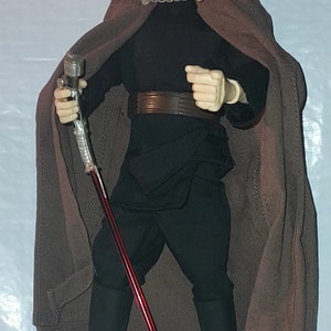Star Wars - The Black Series Count Dooku with Light Saber, 12&quot; Fully Poseable Action figure, Attack of the Clones, 2002 Hasbro, NO Box