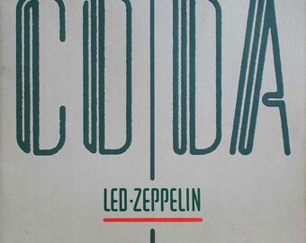 Vintage LP -  Led Zeppelin – CODA, 1982  Swan Song – 79.0051-1