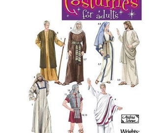 Simplicity 4213 Adult Costume Sewing Pattern, Historical, Biblical Costume Pattern, Period Clothing, Size XS-XL UNCUT