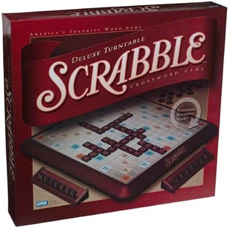 Scrabble Deluxe Turntable Collectors Edition 50th Anniversary