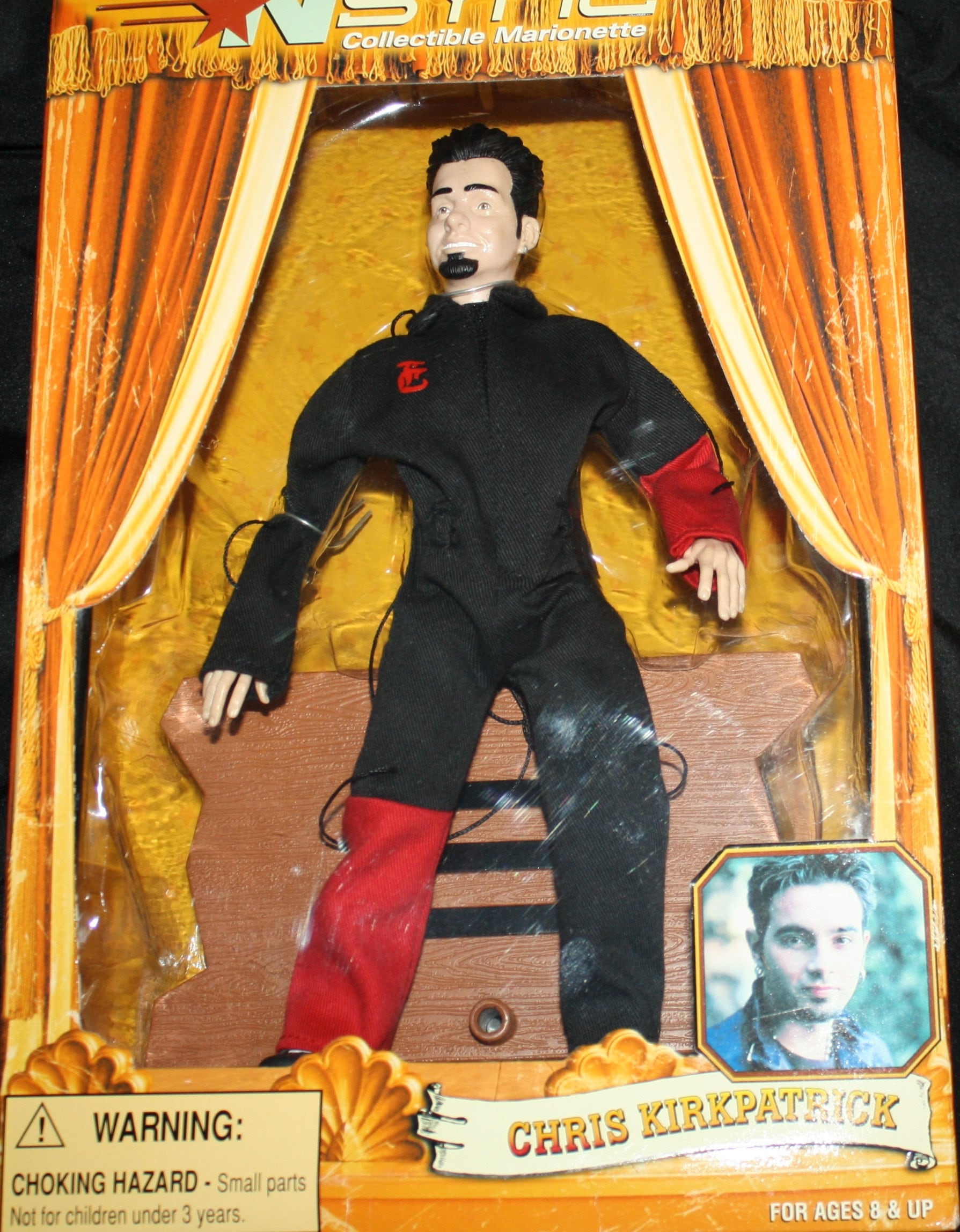 NSYNC Collectible 10 Dolls, 2000 Living Toyz, Complete Set