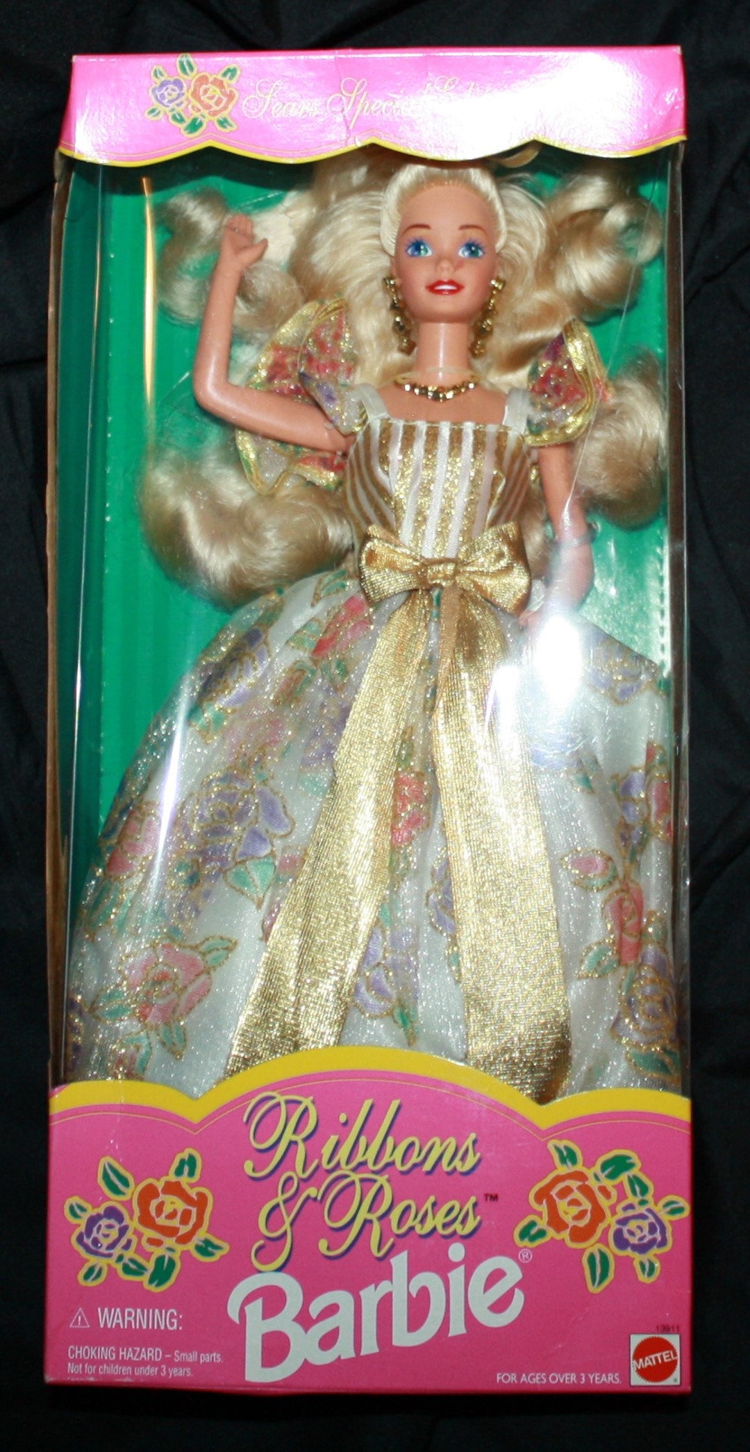 Barbie Ribbons & Roses Doll Sears Special Edition 1994 Etsy