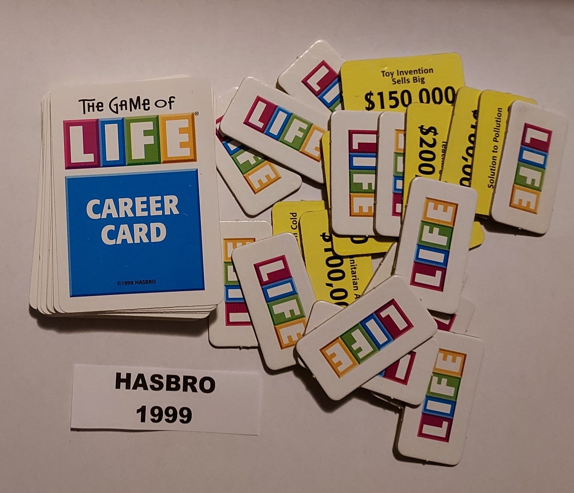 Vintage the Game of Life Board Game Replacement Parts/pieces Etsy