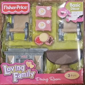 Fisher-Price, Loving Family Dollhouse, Dining Room, NRFB