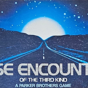 Vintage Close Encounters of the Third Kind, Board Game, #25 Parker Brothers, COMPLETE