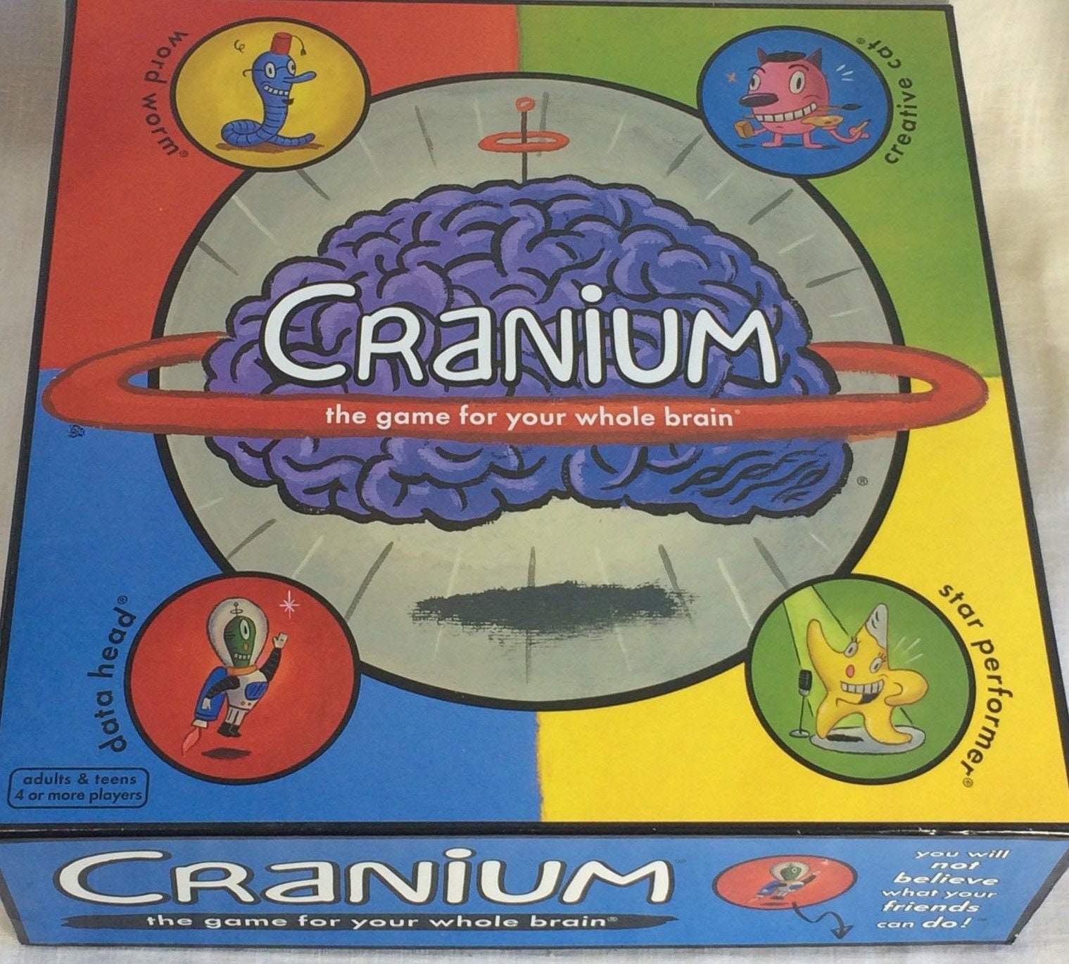 CRANIUM the game for your whole brain, 1998, Original Edition - NEW in BOX
