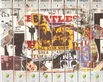 The Beatles Anthology, Box Set, 8 VHS tapes, 1996 Apple Records