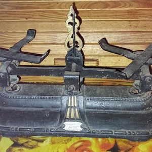 Antique Cast Iron Balance Scale, Made in Germany