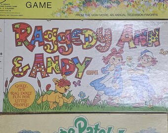 Vintage Board Games, Wizard of Oz, Cabbage Patch Kids. Snow White, Raggedy Ann & Andy, Nostalgic Graphics,